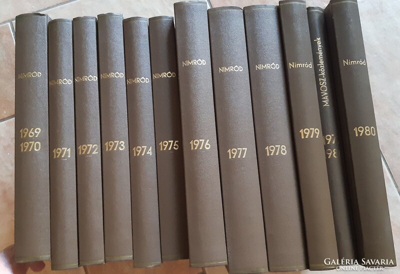 Nimród vadászújságok 1969-1980-ig