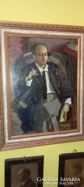 Fáy Győző: Zilahy F. portré