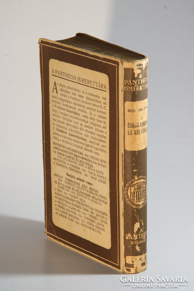 Dedikált - 1921 - Az őskor embere és kultúrája, különös tekintettel hazánkra. Különleges darab !!
