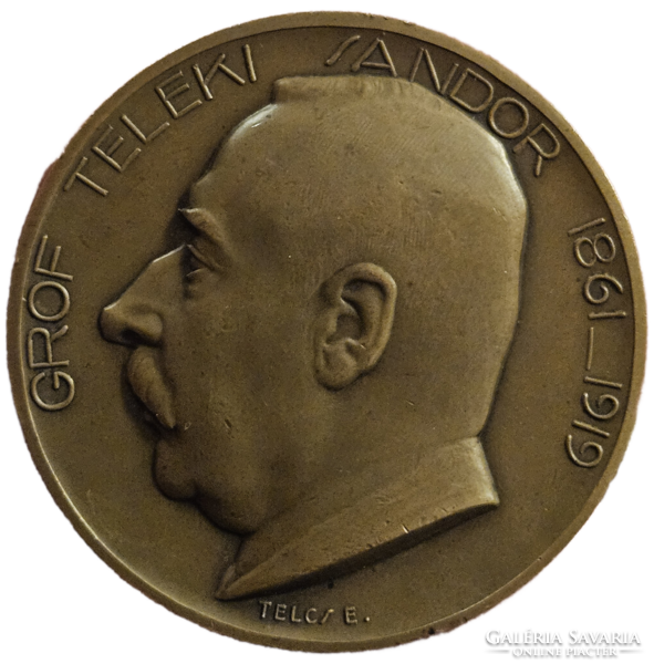 Beck -Telcs: Teleki Sándor 1923-25 ÉKE tagilletményi érem