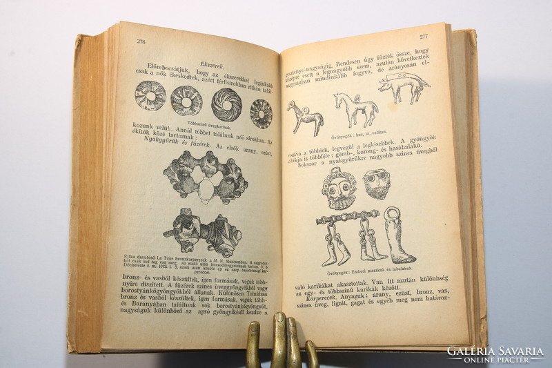 Dedikált - 1921 - Az őskor embere és kultúrája, különös tekintettel hazánkra. Különleges darab !!