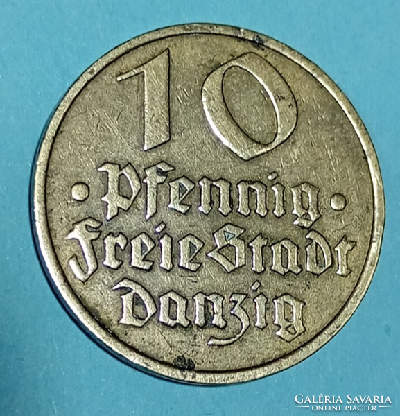 10  pfennig-1932 Danzig