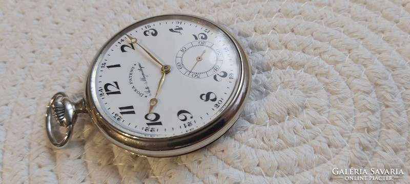 Ritka finomszabályzós nagyon szép Doxa patent zsebóra (Nagyobb méretű 54 mm Kn)