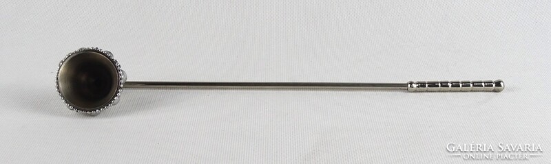 1T901 Régi gyertyaoltó gyertyakoppintó 29 cm