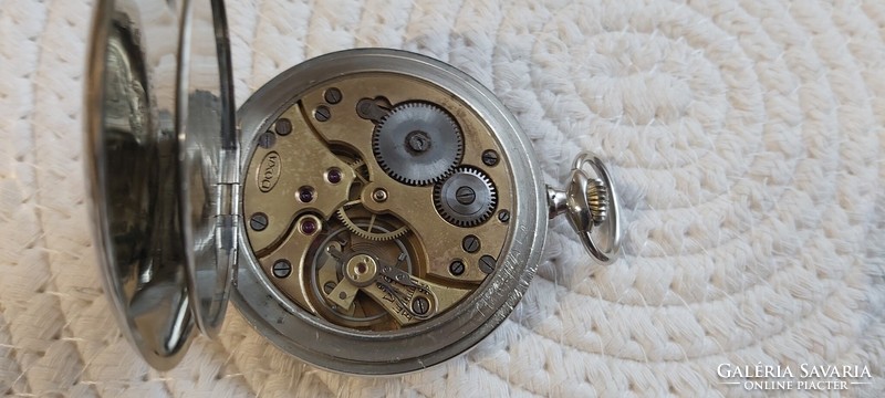 Ritka finomszabályzós nagyon szép Doxa patent zsebóra (Nagyobb méretű 54 mm Kn)