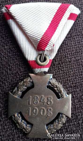 Ferenc József Jubileumi kereszt 1848-1908 .