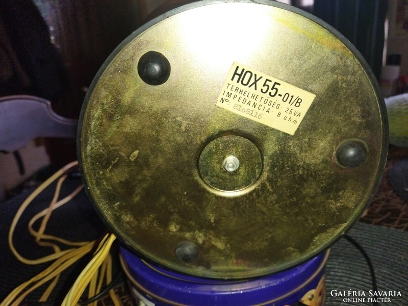 Retro Beag HOX 55 hangszóró, maszek erősítővel