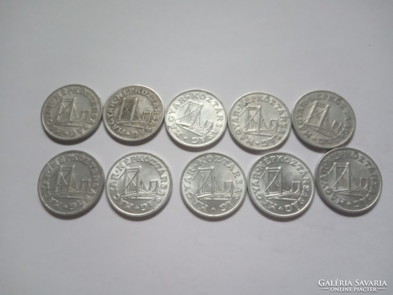 50  Fillér 1976 -1991 ! 10 különböző évszám !