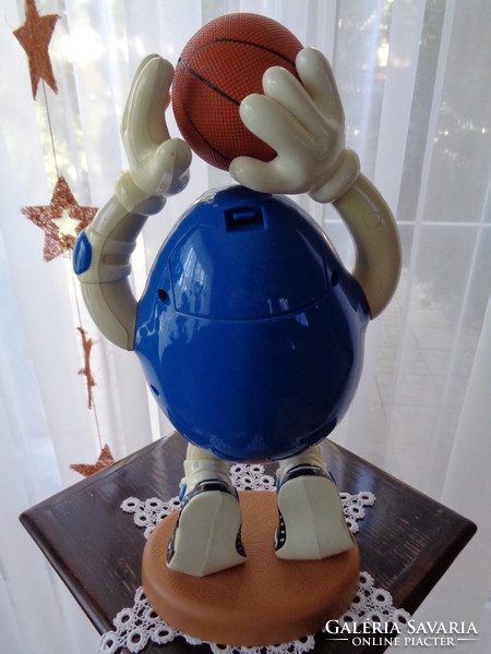 Vintage M&M cukorka  adagoló kosárlabda figura