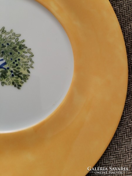Guy Degrenne - porcelán tányérka / az olíva bűvöletében