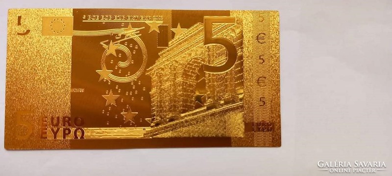 Aranyozott, plasztik, fantázia 5 €.   200 ft./db