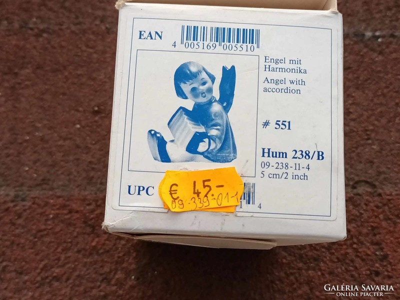 Hummel Gobel angyal eredeti dobozában certifikációval
