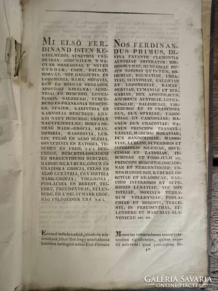 Lánchíd egy korlát oszlopa, igazi kuriózum, törvénycikk 1832-ből, budapesti öntöttvas relikvia,
