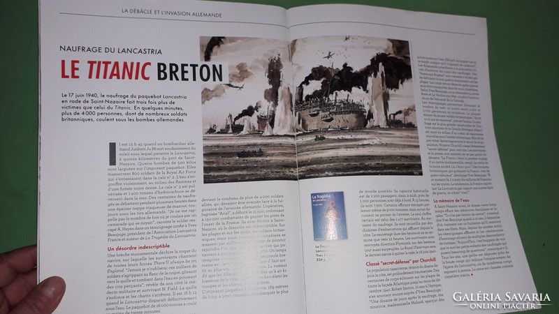 2022.51.szám francia nyelvű BRETONS képes magazin - A II.VILÁGHÁBORÚ - TITANIC újság a képek szerint