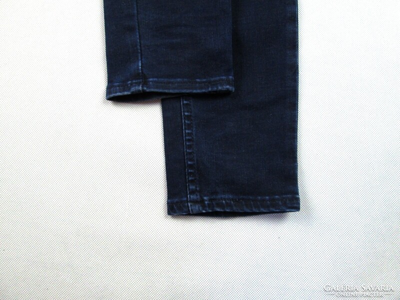 EREDETI LEVIS 710 SUPER SKINNY (W27 / L32) NŐI SÖTÉTKÉK SZTRECCSES FARMER