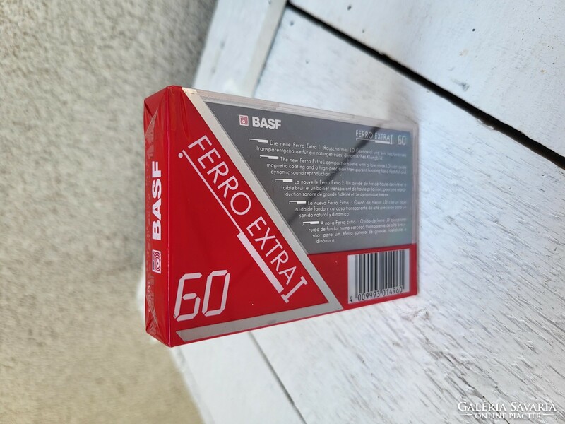 BASF Ferro Extra I 60 magnókazetta_bontatlan