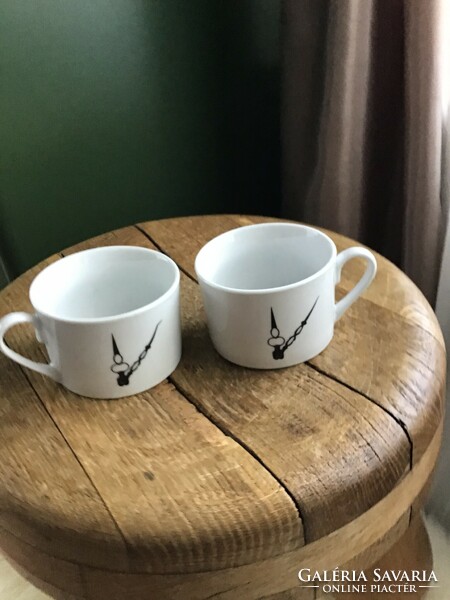 Régebbi KARE Design porcelán csésze párban