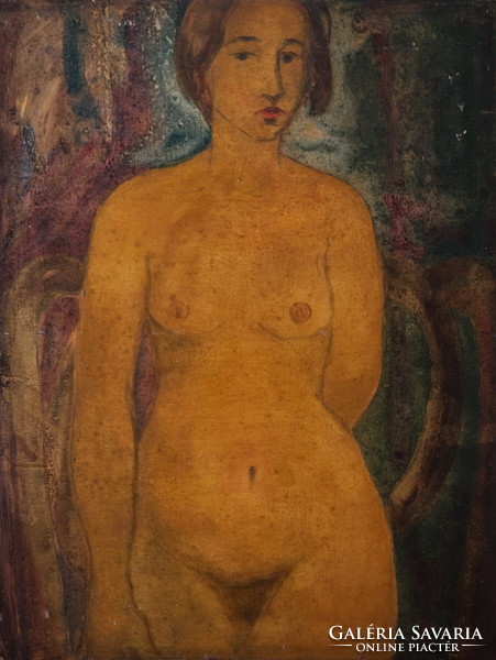 Gera Gyula akt festmény