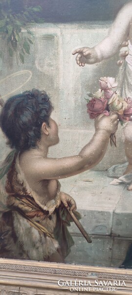 Hans Zatzka festmény  reprodukció , másolat