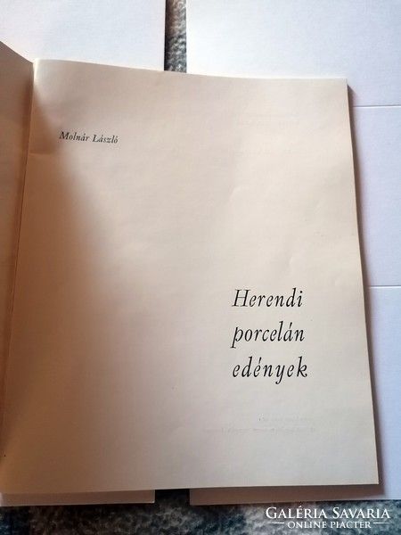 Herendi porcelán edények  1967
