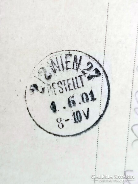 Nagyon ritka, Budapest,  Kerepesi út képeslap 1901.  (1F)