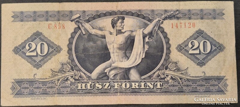 Magyarország 20 forint 1975.10.28.
