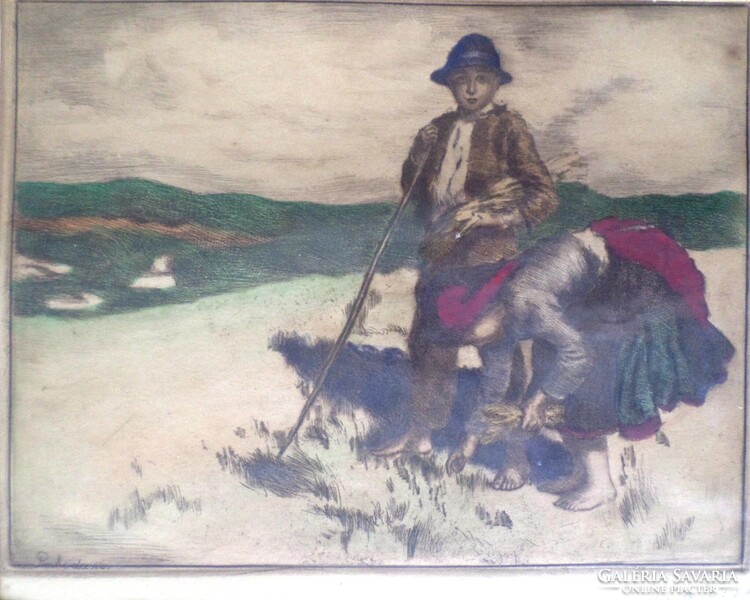 Glatz Oszkár: Bujáki gyerekek