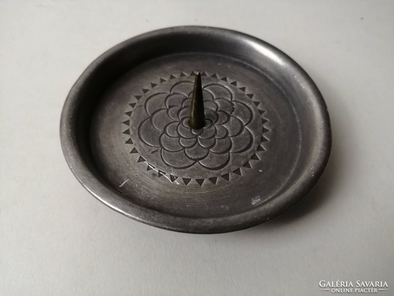 ÓN GYERTYATARTÓ - PEWTER HANDMADE IN AUSTRIA
