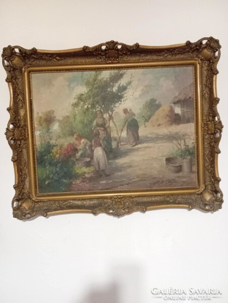 Ács Ágoston 60x80 kép + a keret