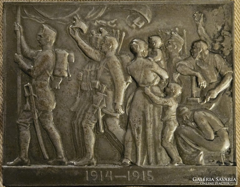 Telcs Ede: Hadbavonulók ÉKE 1915 tagilletményi érem