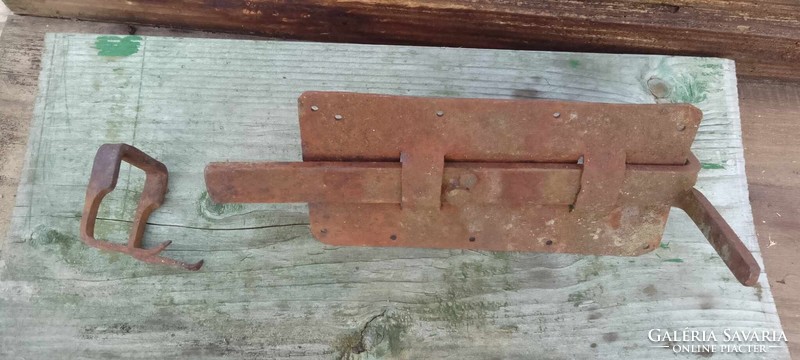 Régi tolózár, rigli