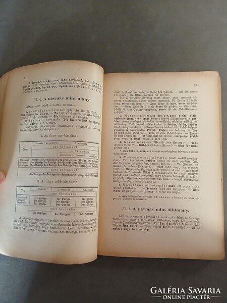 Dr.Schack Béla, Hauser Rezső Sándor - Német nyelvtan - 1926