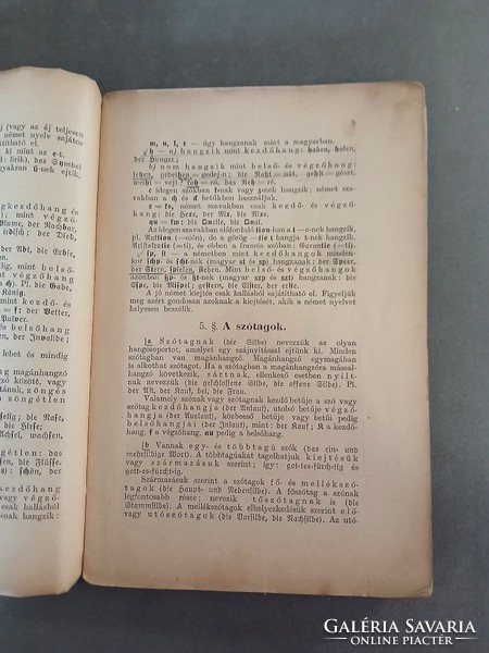 Dr.Schack Béla, Hauser Rezső Sándor - Német nyelvtan - 1926