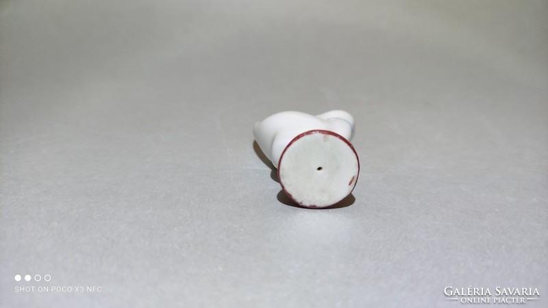Hollóházi porcelán mini cica csikk elnyomó macska darabáron 2 darab elérhető