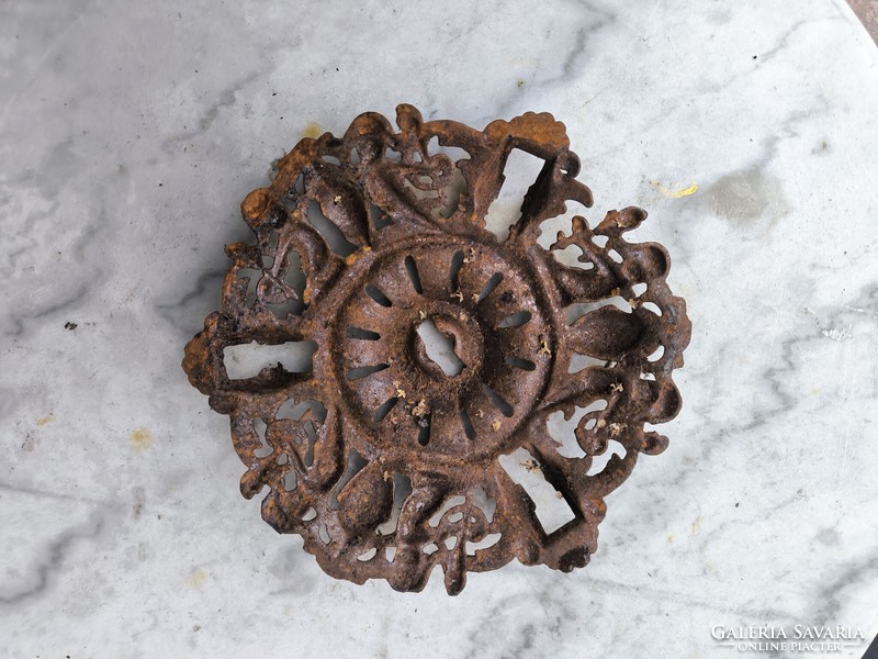 Gyönyörű antik mennyezet Rózsa angyalok öntöttvas lüszter làmpa alkatrész dekoráció film színház