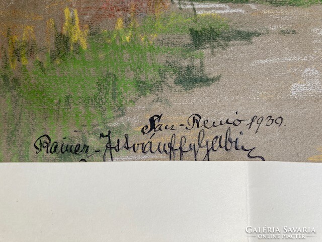 Rainerné-Istvánffy Gabriella- San Remó 1939 c. képe