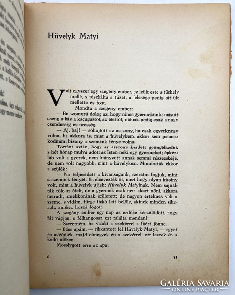 Grimm meséi - antik mesekönyv ritkaság Jaschik Álmos szines illusztrációival, 1922
