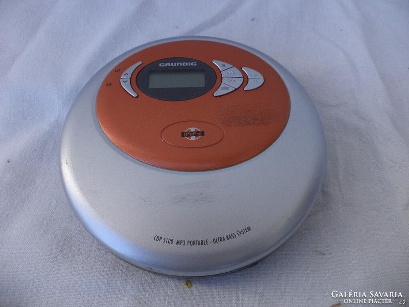 [ABC] GRUNDIG CDP 5100 SPCD retro discman (278)