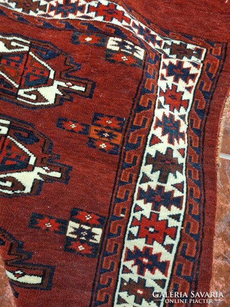 TÜRKMÉN/ TEKKE szőnyeg, 124x76 cm