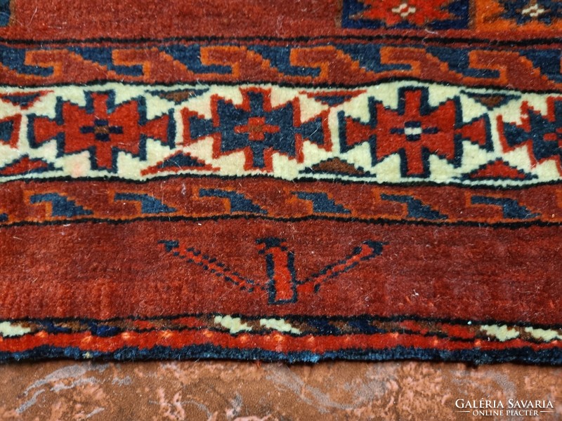 TÜRKMÉN/ TEKKE szőnyeg, 124x76 cm