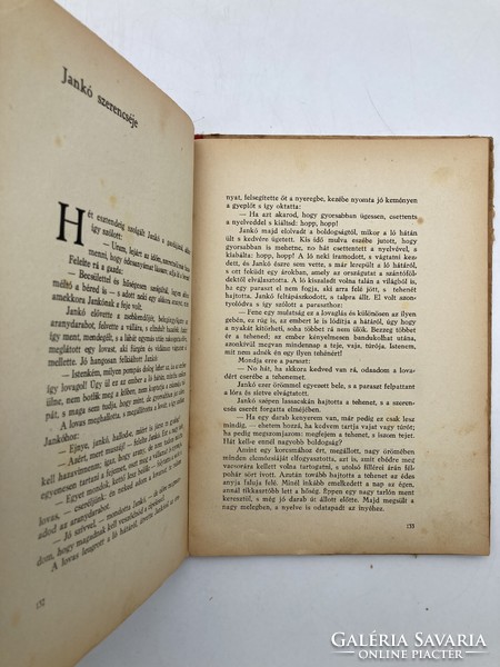 Grimm meséi - antik mesekönyv ritkaság Jaschik Álmos szines illusztrációival, 1922