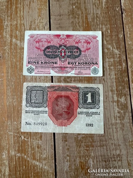 1 Korona 1916 2Db