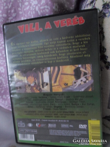 DVD 20.: Vili, a veréb (magyar rajzfilm, 1988)