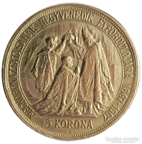 5 korona 1907 fert veret - utánzat