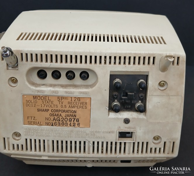 Space Age Retro Sharp Mini TV