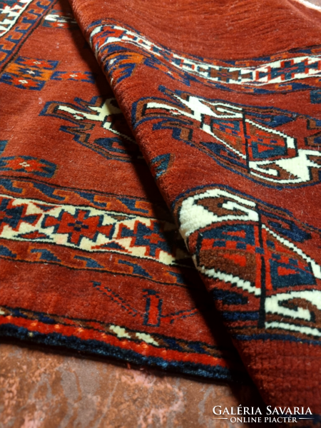 TÜRKMÉN/ TEKKE szőnyeg, 124x76 cm