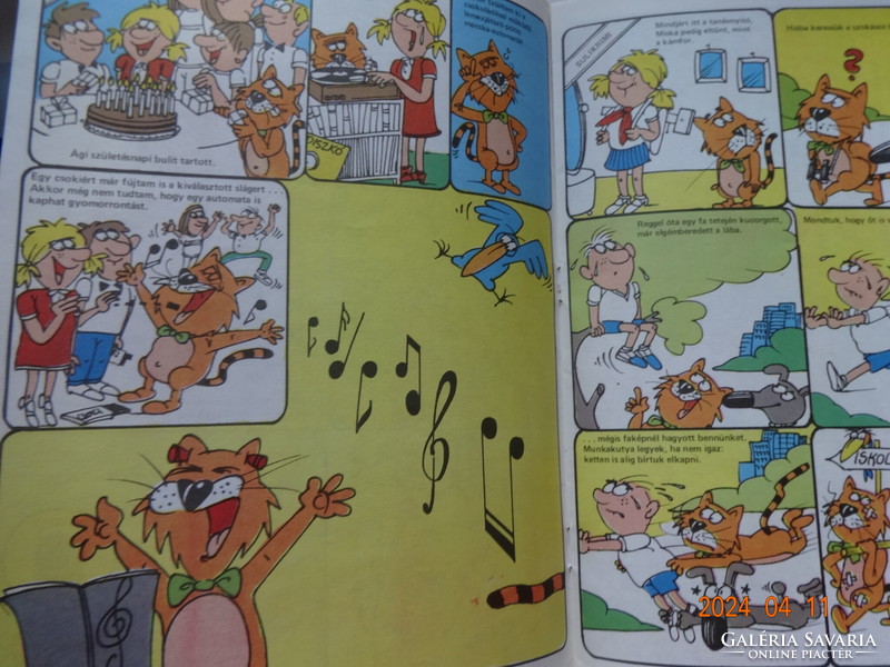 Krenner István: MICU, A CSODAKANDÚR újabb kalandjai - régi képregény, mesefüzet (1987)