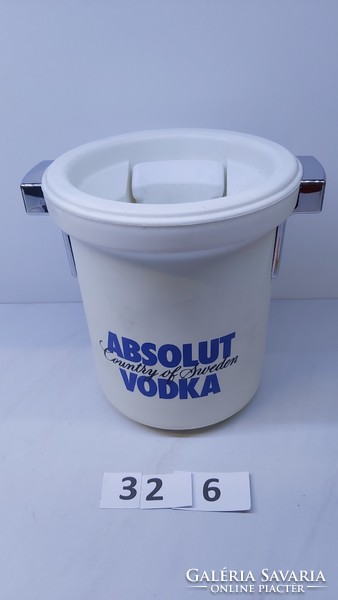 Műanyag jégakkus pezsgős vödör, jégvödör