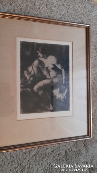 Uitz Béla : Fürdés után