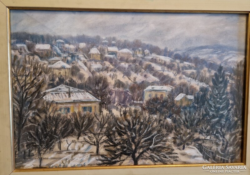 Kovács Lajos- Ady- liget- Pasztell-60x40 cm